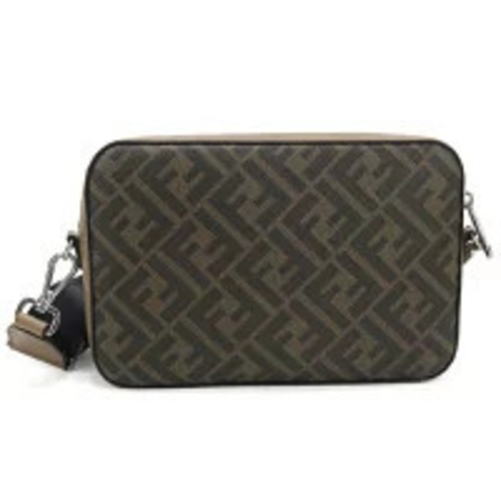 Fendi Shoulder Bag Diagonal Camera Case Brown Crossbody Cool